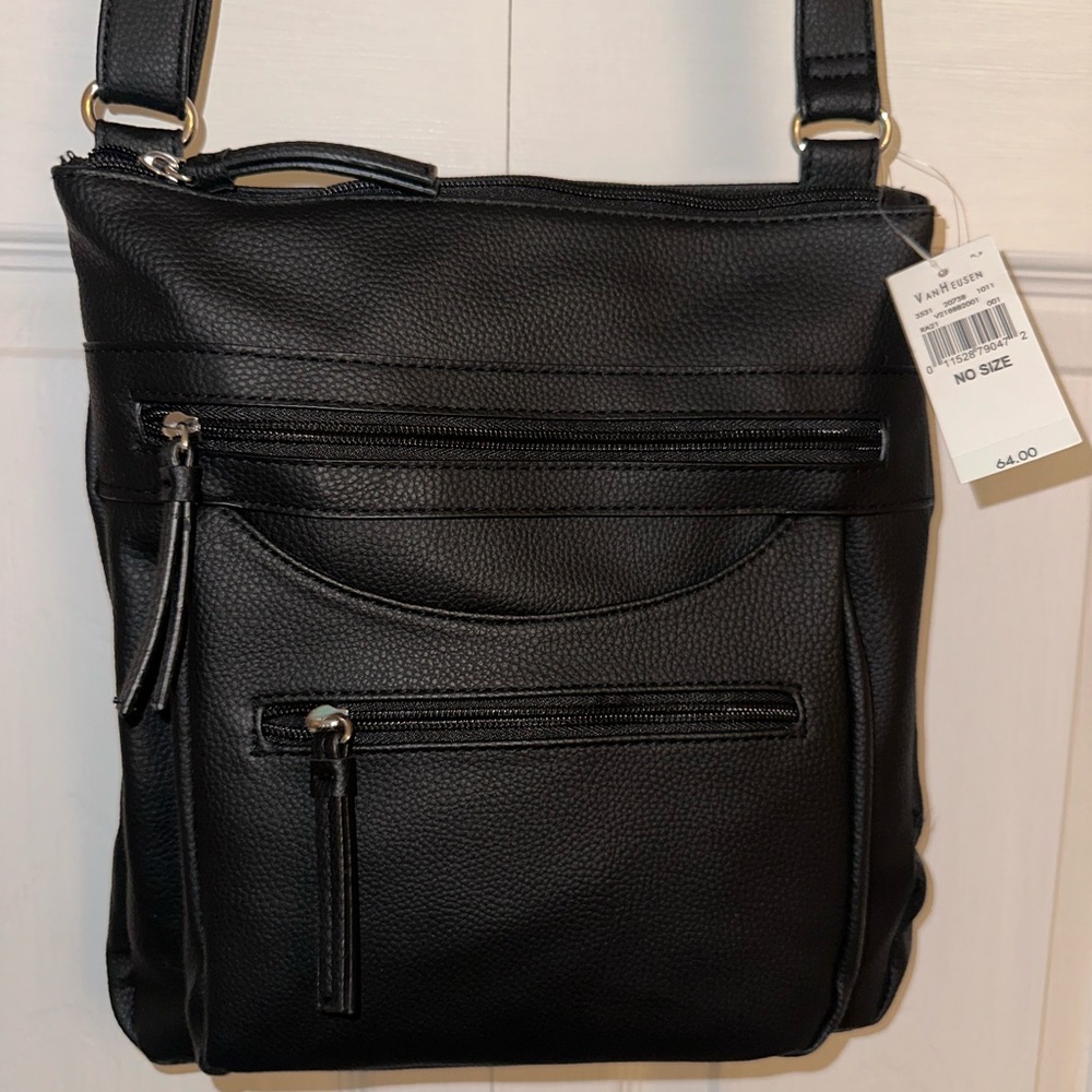 Van Heusen Black Crossbody Bag